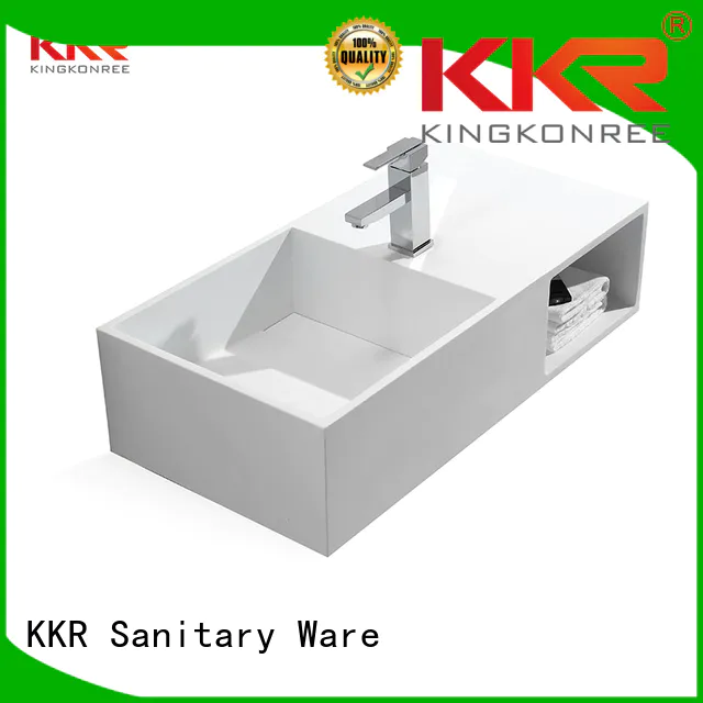 stone wall mounted wash basins acrylic ware KingKonree company