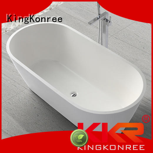 soaking b005 190cm solid surface bathtub KingKonree Brand company