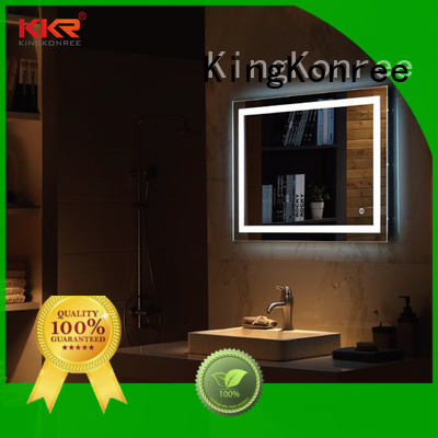 KingKonree small decorative mirrors customized design for toilet