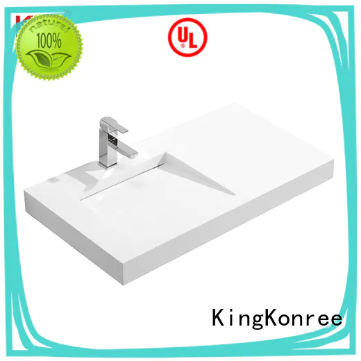 KingKonree unique wall hung basin manufacturer for toilet