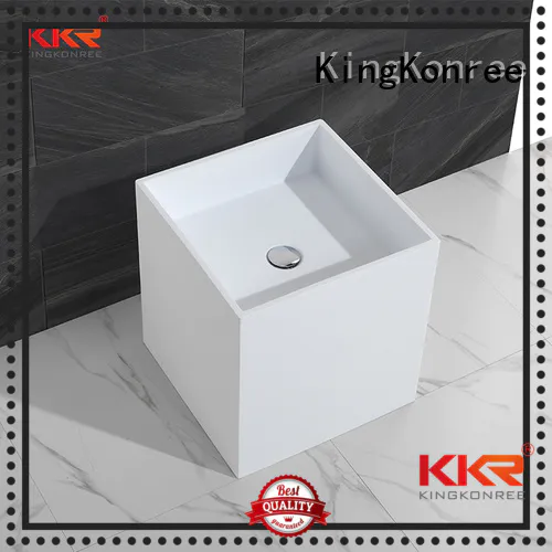 bathroom free standing basins stand solid faux KingKonree Brand