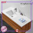 wooden toilet wash basin supplier for hotel